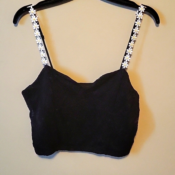 Black Crop Top - Picture 1 of 1